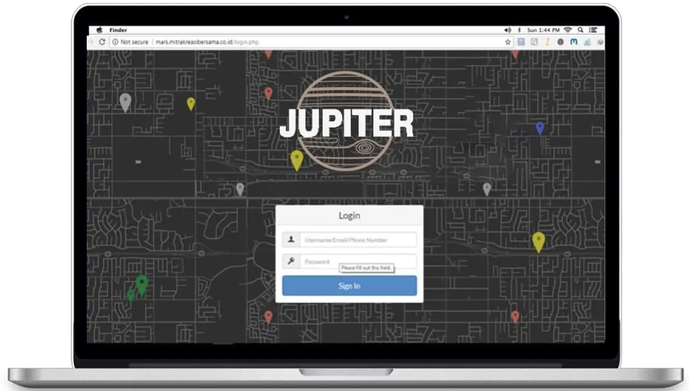 Portal Monitoring Terpusat