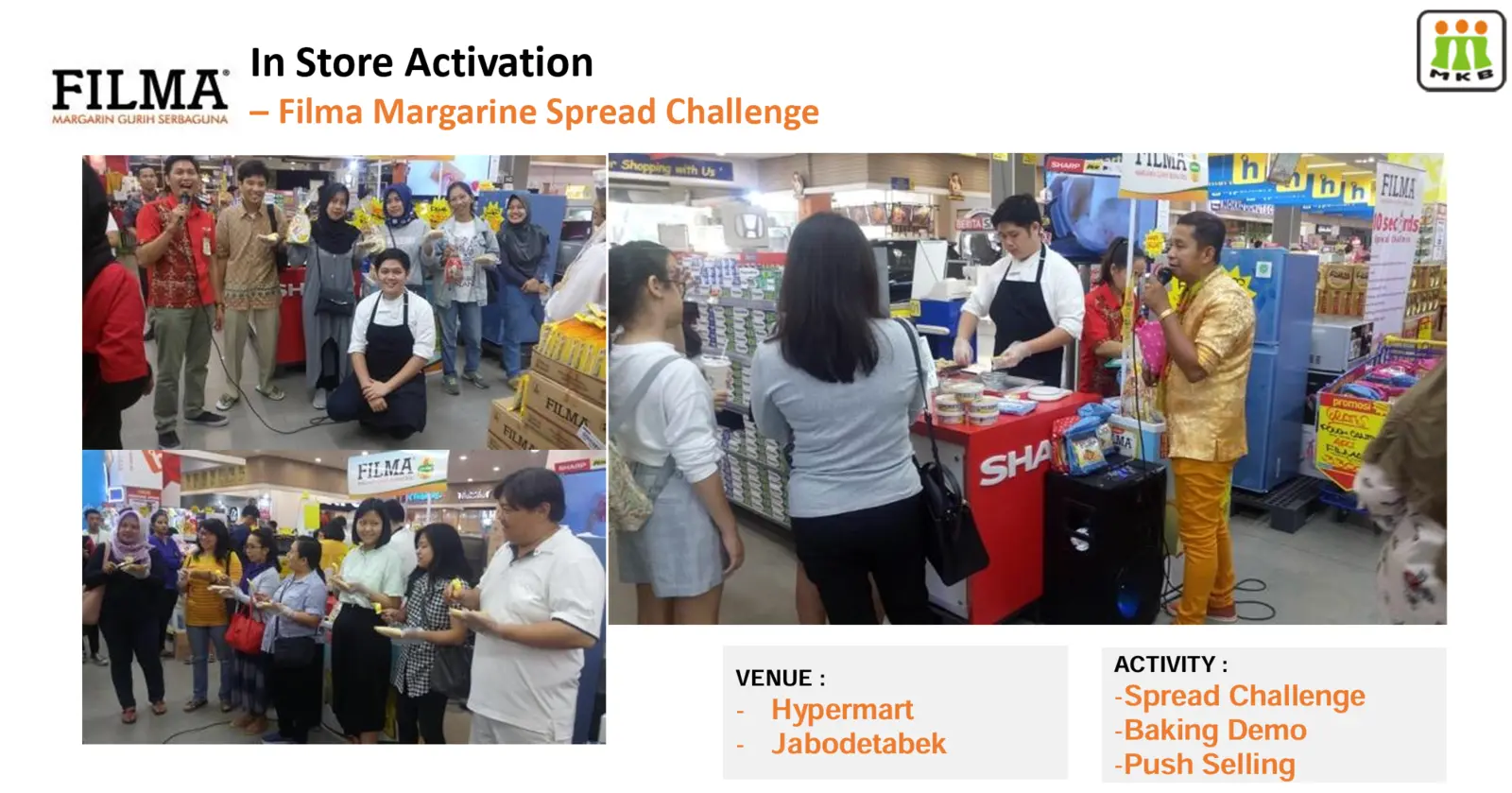 Overview proyek Filma — Margarine Spread Challenge