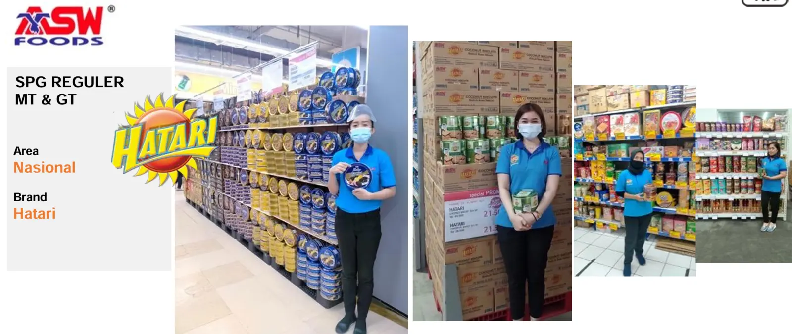 Overview proyek ASW Foods — SPG Regular MT & GT